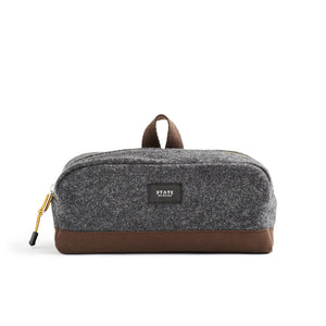 The Jay Dopp Kit Charcoal/Chocolate